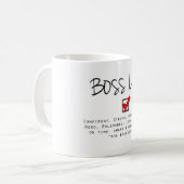 Mug Le Boss Lady Coffee Mugs® (Devant gauche)
