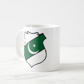 Mug Le bouclier du Pakistan (Devant gauche)