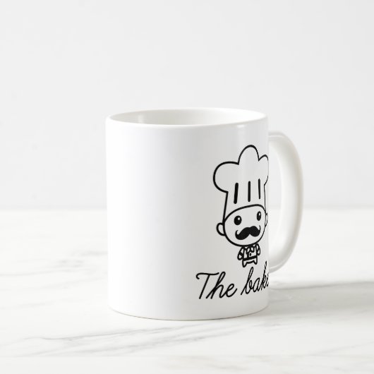 Mug Le boulanger (Devant droit)