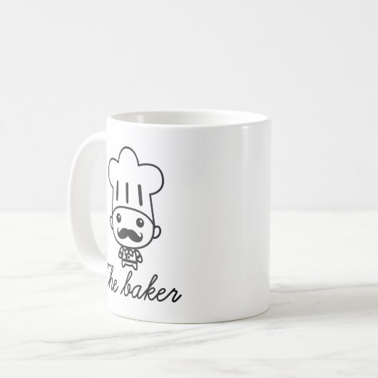 Mug Le boulanger (Devant gauche)