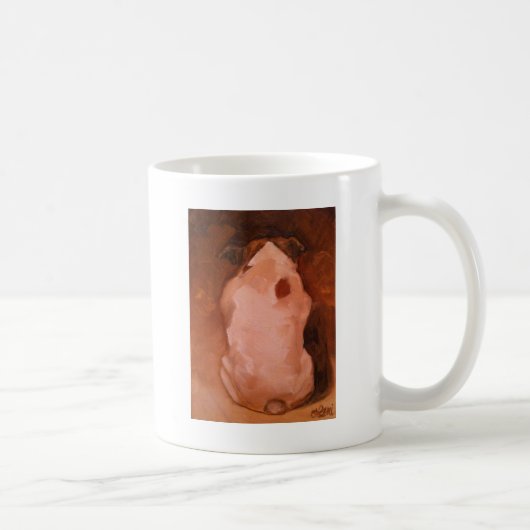 Mug Le bouledogue de penseur (Droite)