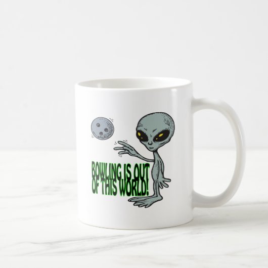 Mug Le bowling est hors de ce monde (Droite)