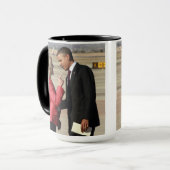 Mug Le brasseur de janv. s'étend dans Obama (Devant gauche)