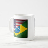 Mug le Brésil et l'Amérique (Devant gauche)