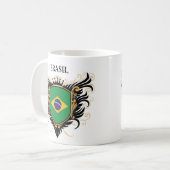 Mug Le Brésil [personnalisez] (Devant gauche)