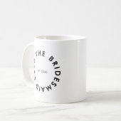 Mug Le Bridesmaid Club Bachelorette (Devant gauche)