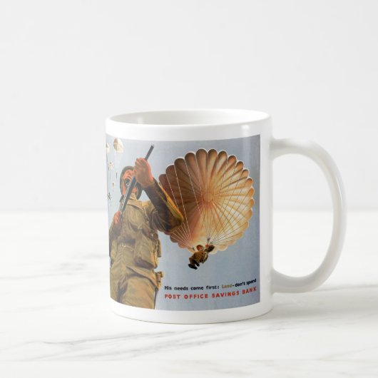 Mug Le ~ britannique de parachutiste ses besoins (Droite)