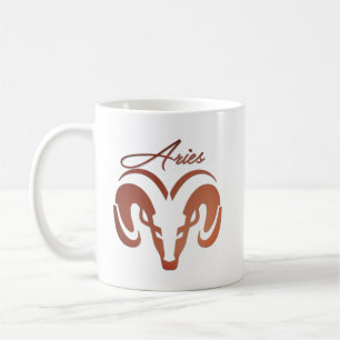 Mug Le bronze porte le bélier Zodiac