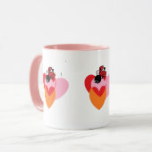 Mug : Le Bug Amoureux (Devant gauche)