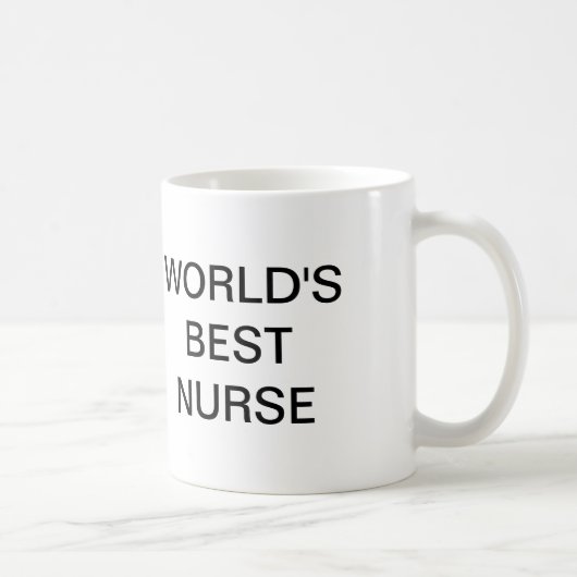 Mug Le bureau, la meilleure infirmière du monde (Droite)