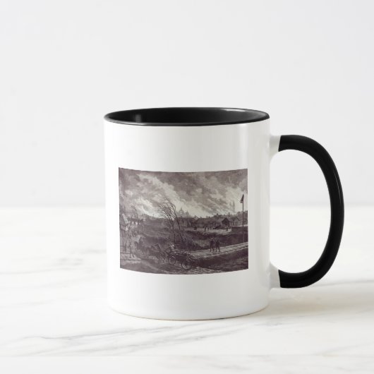 Mug Le burning de Stry, près de Lemberg (Droite)