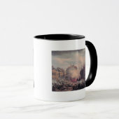Mug Le Burning du d'Eau de château (Devant droit)