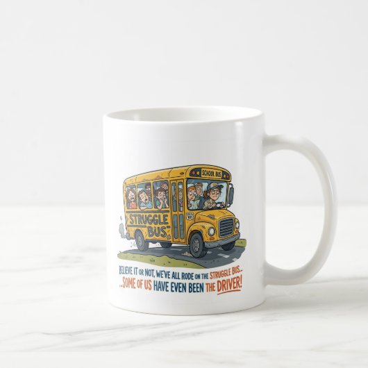 Mug Le Bus de la Lutte (Droite)