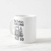 Mug Le Cabine Appelle Et Je Dois Y Aller (Devant gauche)
