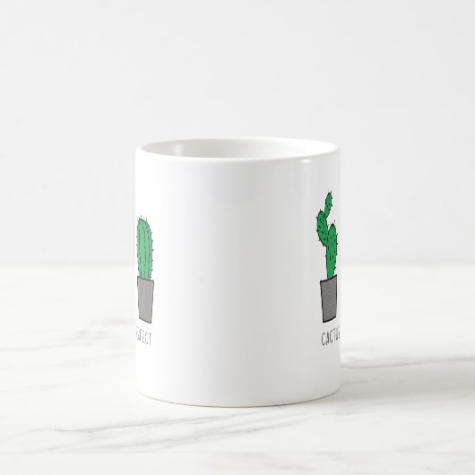 Mug Le cactus fait le calembour parfait (Centre)