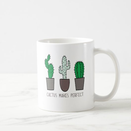 Mug Le cactus fait le calembour parfait (Droite)