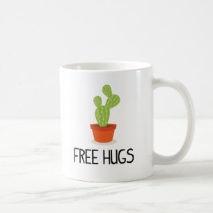 Mug Le cactus succulent mignon libèrent des étreintes