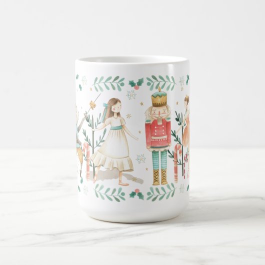Mug Le cadeau de Noël de la fête de Noël de Nutcracker (Centre)