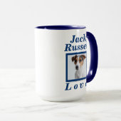Mug Le cadeau le plus mignon "d'amour de Jack Russell" (Devant droit)