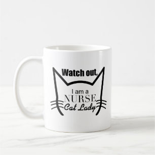 Mug Le cadeau mignon de citation de chat observent, je