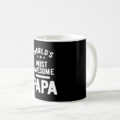 Mug Le cadeau Papa Père le plus génial du monde (Devant droit)