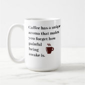 Mug Le café a un arôme unique (Gauche)