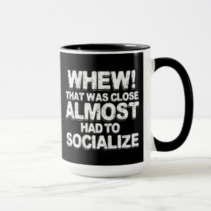 Mug Le café avec Introverts