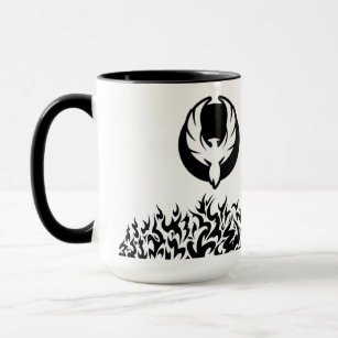 Mug "Le café chaud flamboyant Phoenix"