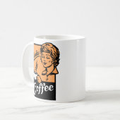 Mug Le café de Blondie (Devant gauche)