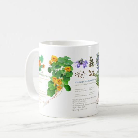 Mug Le café de Gardener. (Devant gauche)