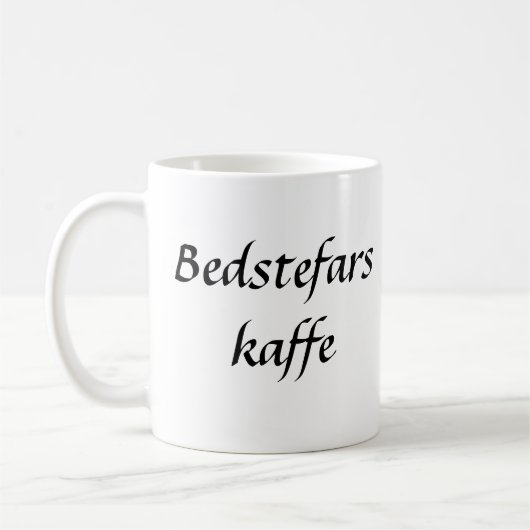 Mug Le café de grand-père (Gauche)