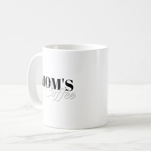 Mug Le café de maman (Devant gauche)