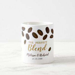 Mug Le café de mélange parfait pour le mariage de la m