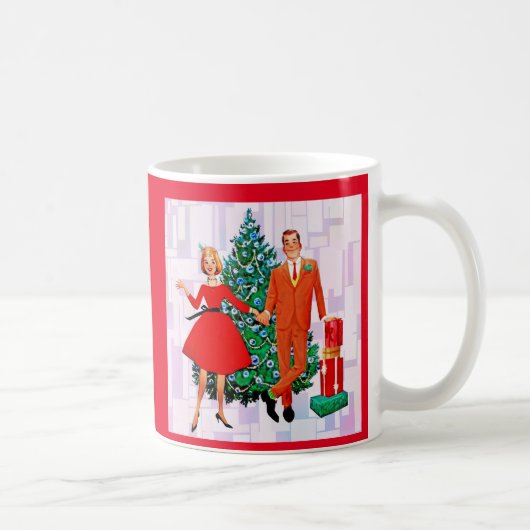 MUG LE CAFÉ DE NOËL DES ANNÉES 1950 (Droite)