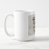 Mug Le café de papas "ne touchent pas " (Gauche)