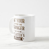 Mug Le café doit être plus fort que l'attitude de votr (Devant gauche)