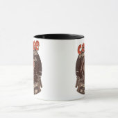 Mug Le Café Écrit À L'Arrière Est Eeffoc (Centre)