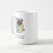 Mug Le café est la raison pour laquelle je suis sorti  (Devant gauche)