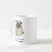 Mug Le café est la raison pour laquelle je suis sorti  (Devant gauche)
