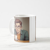 Mug Le café est le meilleur médicament (Devant gauche)