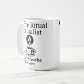 Mug Le café est ma cérémonie (Devant gauche)