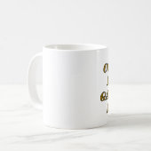 Mug Le café est ma drogue de passerelle (Devant gauche)