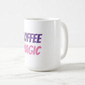 Mug Le café est magique (Devant droit)