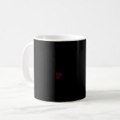 Mug Le café est mon amour Langue Café Amour (Devant gauche)
