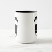 Mug Le café est mon animal d'esprit drôle citation bla (Centre)