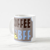 Mug Le café est mon BFF (Devant gauche)