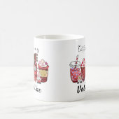 Mug Le café est mon coeur de Saint-Valentin (Centre)