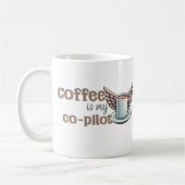 Mug Le café est mon copilote (Gauche)