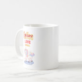 Mug Le café est mon langage de l'amour (Devant gauche)
