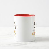 Mug Le café est mon langage de l'amour (Centre)